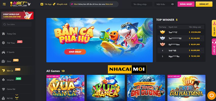 Tận hưởng ưu đãi giảm giá 5% khi nạp tiền bằng ứng dụng Vn6 - Vn6