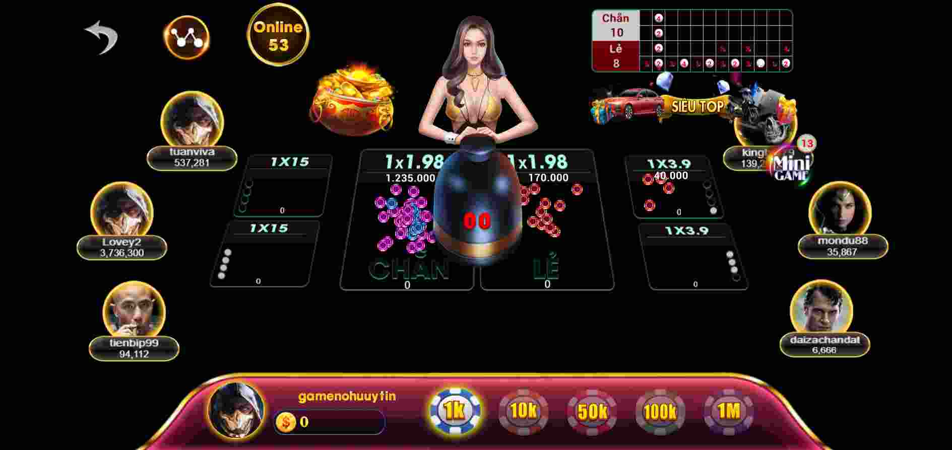 Tất cả các địa điểm giải trí này đều nằm trong khu vực 68Game - 68Game
