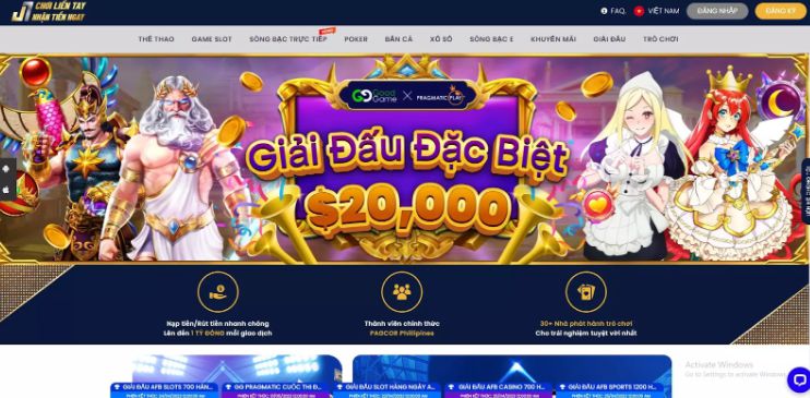 Các trò chơi trên trang web game Bwin - Bwin