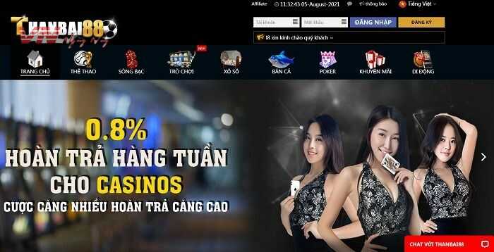 Trang web của Dafabet Games có giao diện được thiết kế rất tốt - Dafabet